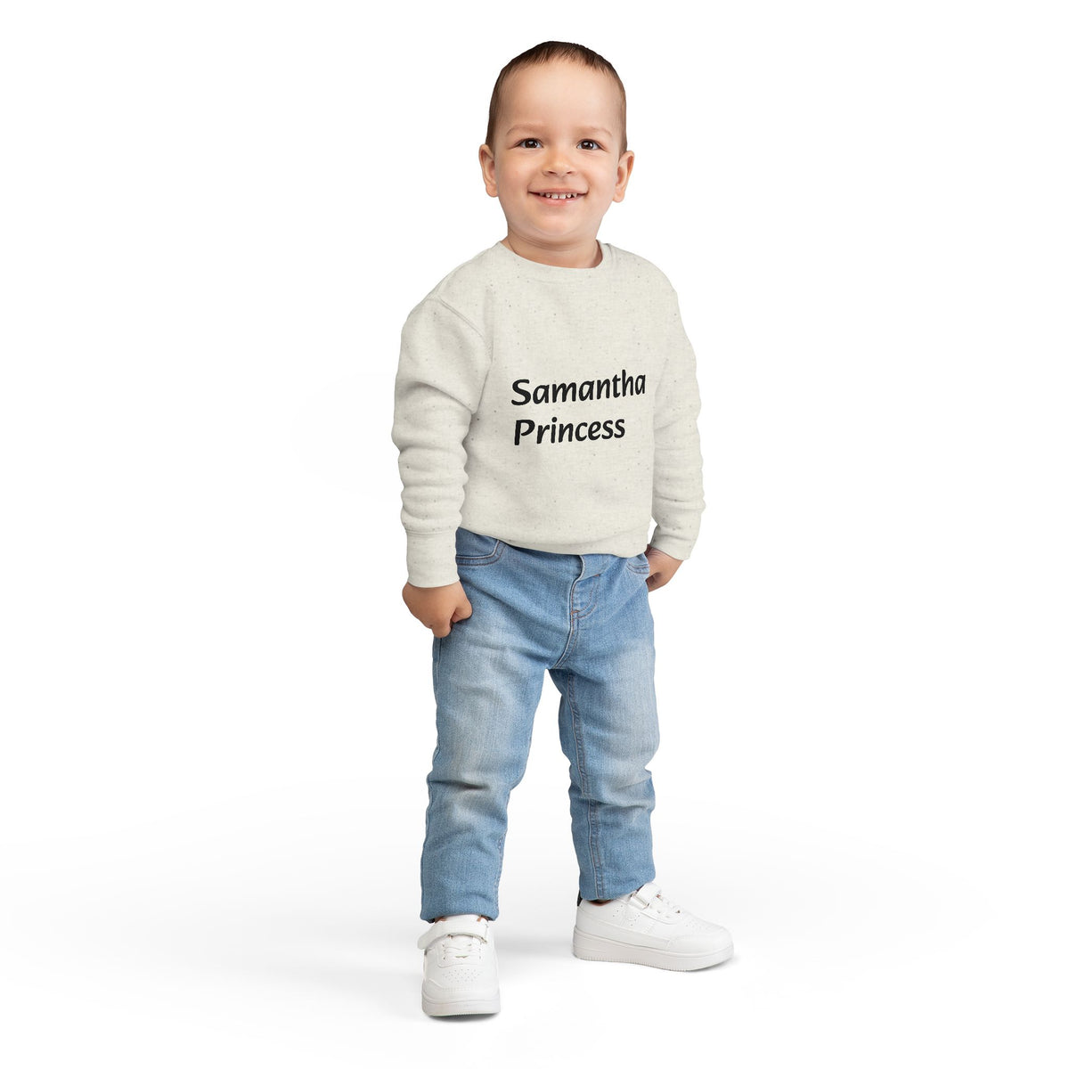 Samantha Princess Personalized Toddler Sweatshirt