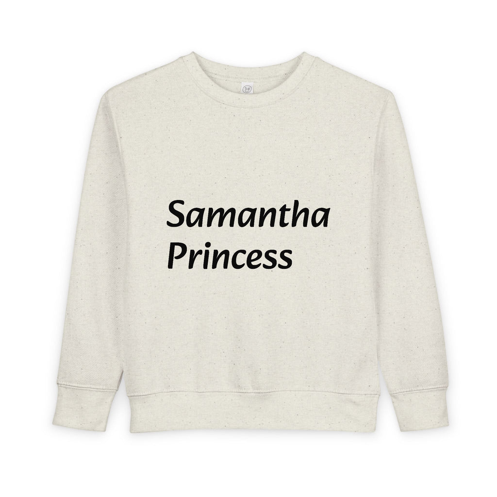 Samantha Princess Personalized Toddler Sweatshirt