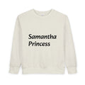 Samantha Princess Personalized Toddler Sweatshirt