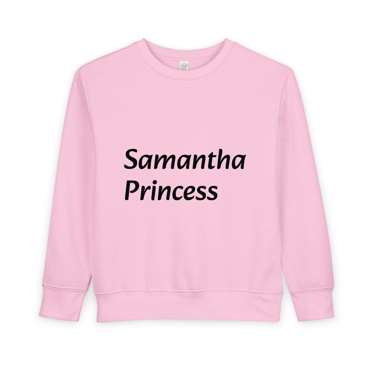 Samantha Princess Personalized Toddler Sweatshirt