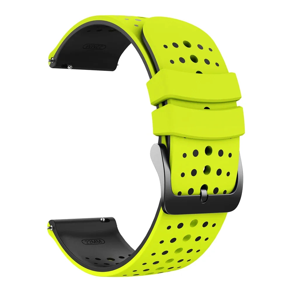 Correa deportiva de silicona de 22mm para OnePlus Watch 3 2 2R, pulsera suave de 46mm para OPPO Watch X X2 4 Pro/Mi Watch 2 Pro S4 S3 S1