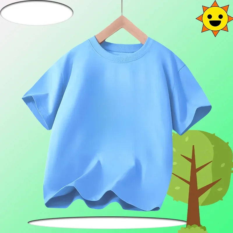 2026 Children's K-pop Demon Hunters T-shirt, a clothing item featuring anime cartoon patterns, a girls' casual top, gift options
