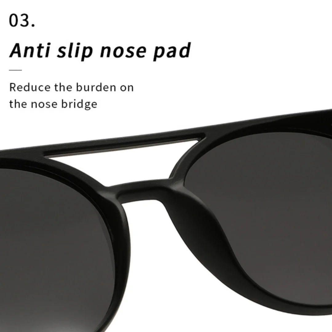 Gafas de Sol Polarizadas para Hombre y Mujer con Protección Lateral UV400, Lentes Espejadas, Gafas Deportivas para Ciclismo al Aire Libre