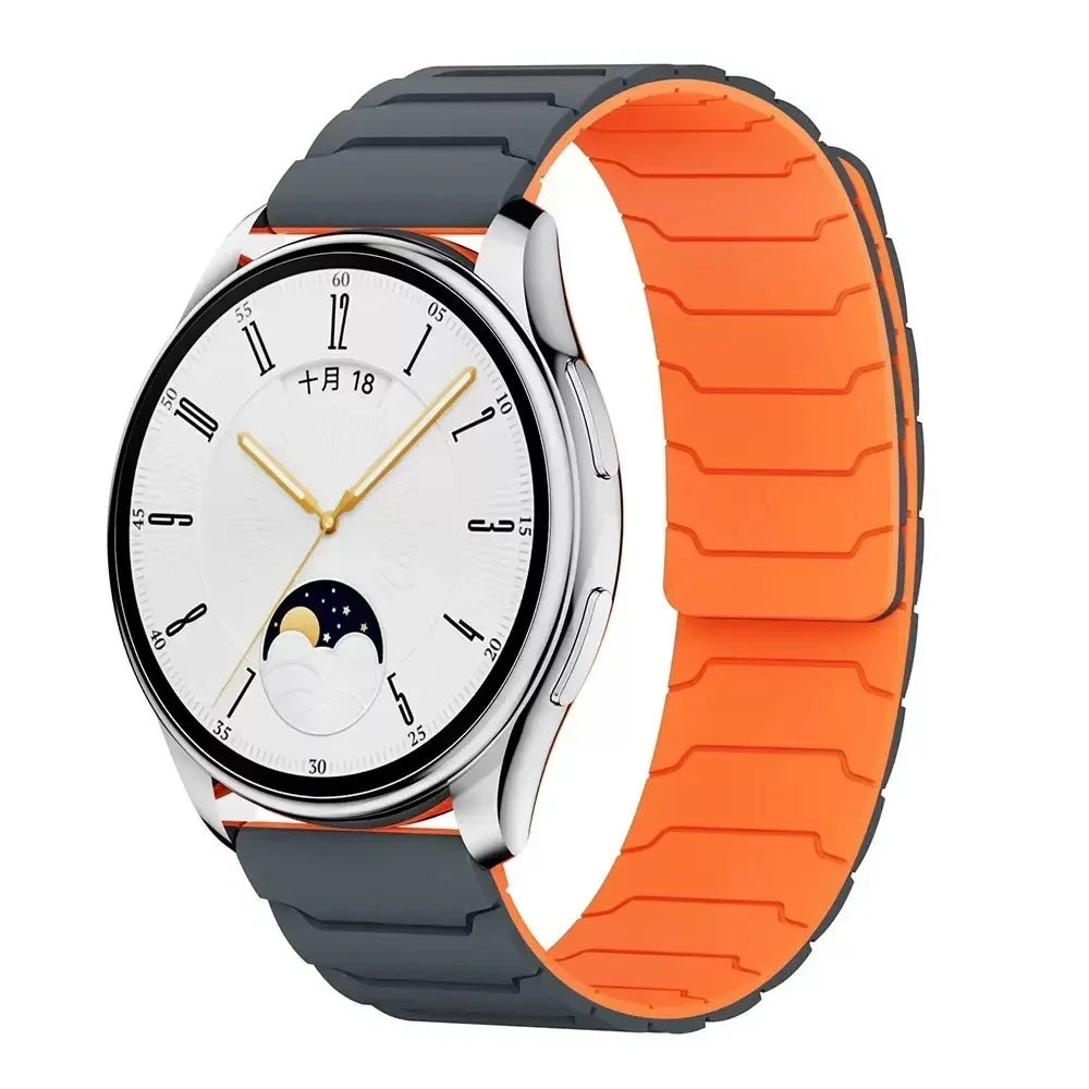 Correa deportiva de silicona magnética de 22mm para reloj inteligente Realme 5, pulsera para reloj Realme S2/Realme S 2 2Pro 3 3 Pro