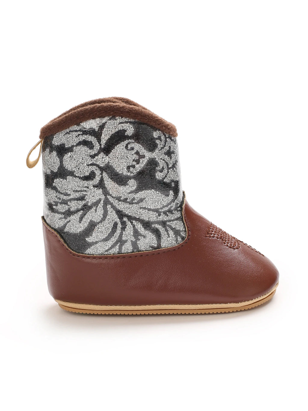 Baby Cowboy Boots - Western Style | Soft soled First Walking Shoes for Newborns and Preschoolers