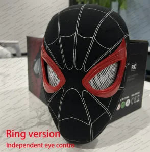 Spider-Man-Inspired Moving-Eye Cosplay Mask