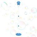 Máquina de burbujas con soporte con luces y música para soplador de burbujas de jabón al aire libre, adecuado para deportes acuáticos, decoración para fiesta de boda, burbujas