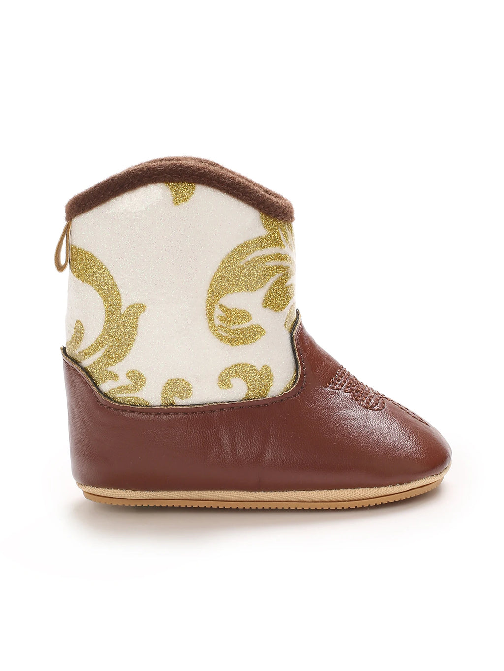 Baby Cowboy Boots - Western Style | Soft soled First Walking Shoes for Newborns and Preschoolers