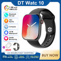 Nuevo reloj inteligente DT 10 con memoria grande de 16GB NFC, brújula de visión estéreo 3D, modo Muiti-Sport, reloj inteligente resistente al agua con llamadas Bluetooth