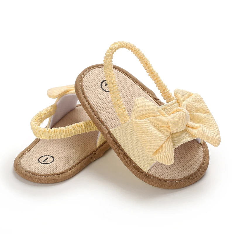 VALEN SINA 0-18M Newborn Girls Summer Shoes Sandals First Walkers Newborn Shoes Casual Soft Sole Sandals Preschool Shoes