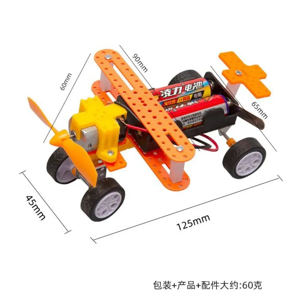 Juguetes para niños robot de ciencia, inventos creativos, capacidad motriz de los niños, pensamiento activo, Kit electrónico de bricolaje, juguetes de tecnología