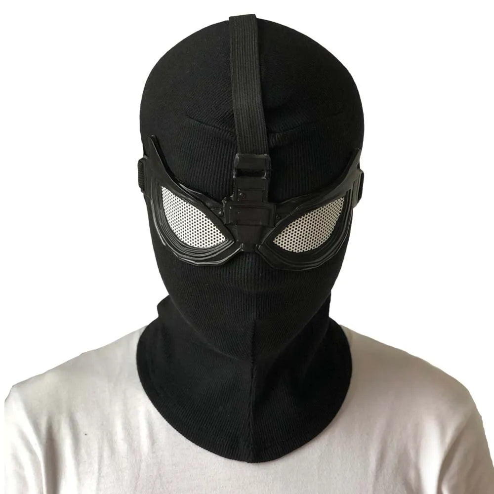 Black Stealth-Style Spider Hero Cosplay Mask