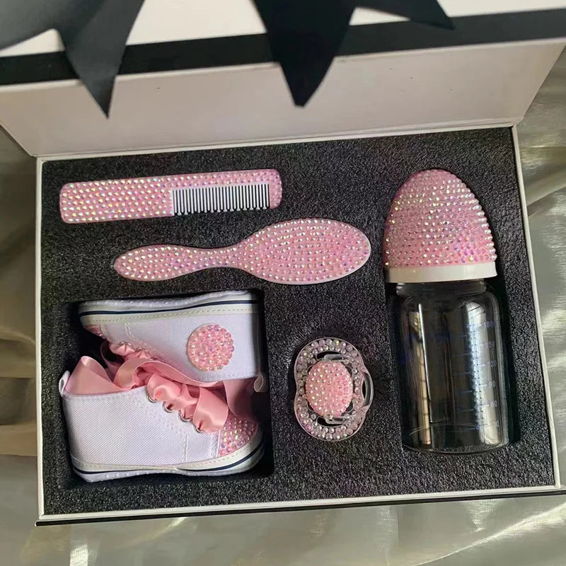 Set de Zapatos para Bebé con Caja de Regalo