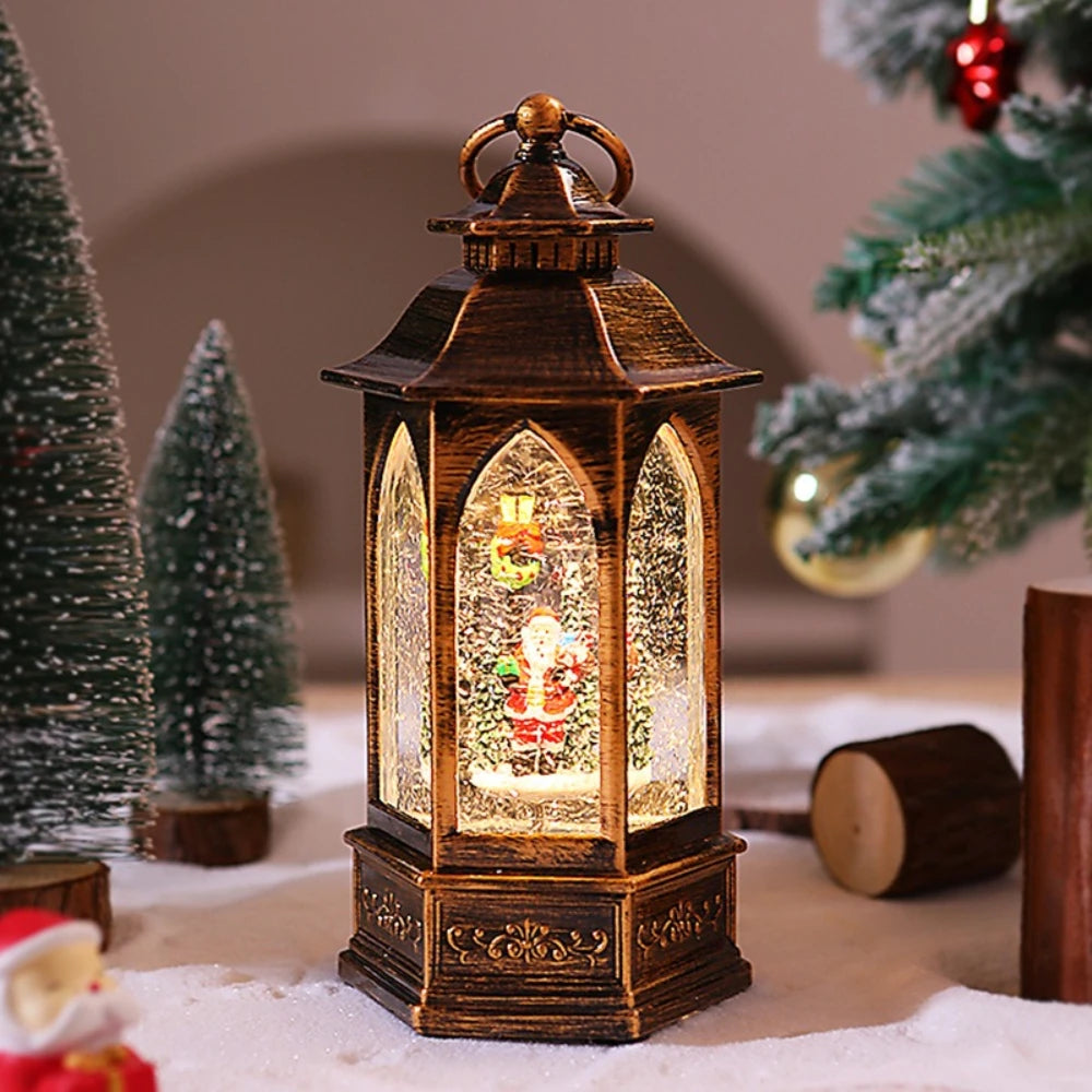 Luces Navideñas Decorativas de Nieve