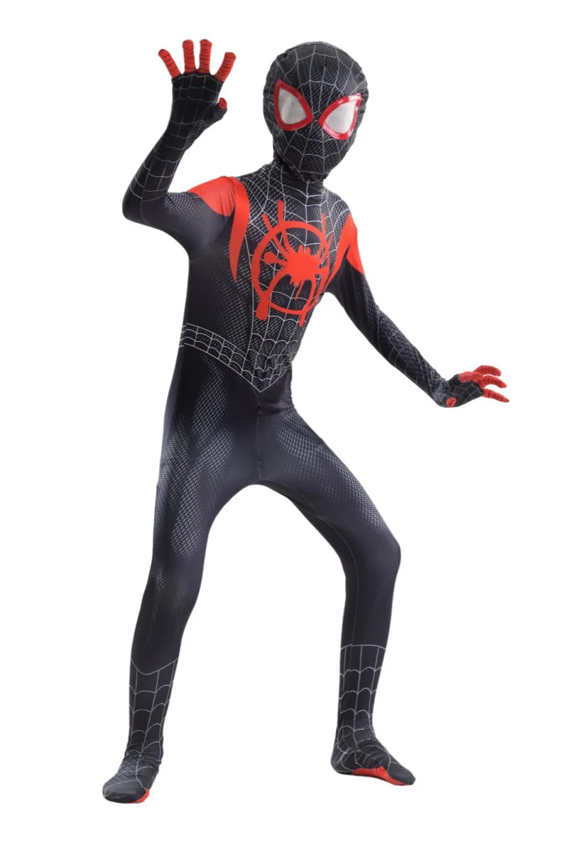 Miles Morales-Inspired Zentai Costume for Cosplay