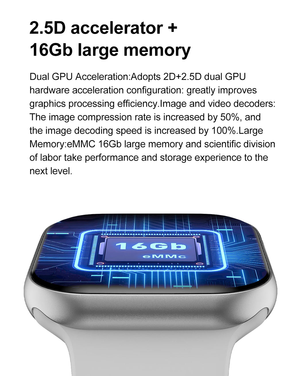 Nuevo reloj inteligente DT 10 con memoria grande de 16GB NFC, brújula de visión estéreo 3D, modo Muiti-Sport, reloj inteligente resistente al agua con llamadas Bluetooth