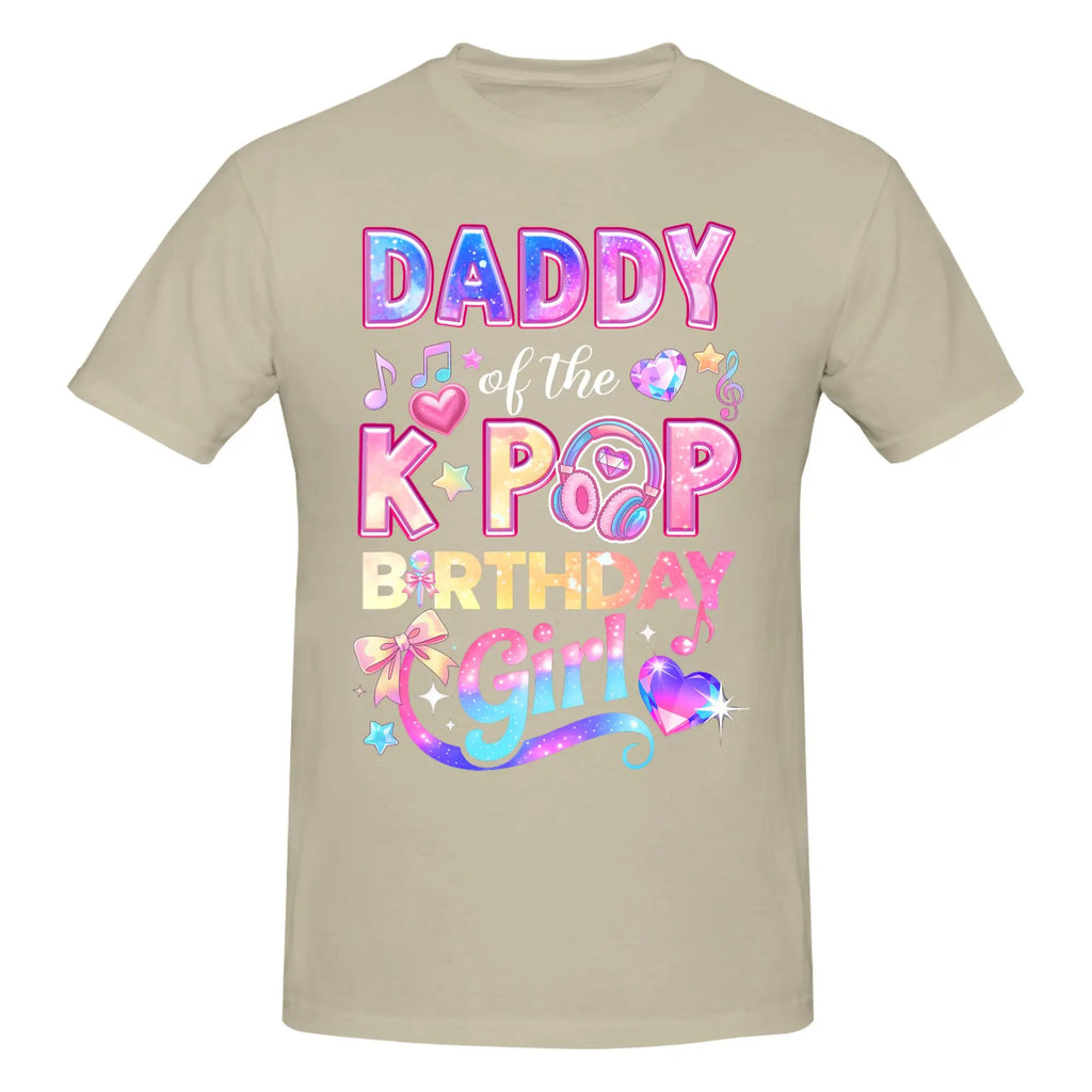 Camiseta 100% de algodón con gráfico divertido de KPop para chicas, camisetas de regalo de cumpleaños KPop, camisetas para hombres, 1 pieza