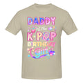 Camiseta 100% de algodón con gráfico divertido de KPop para chicas, camisetas de regalo de cumpleaños KPop, camisetas para hombres, 1 pieza