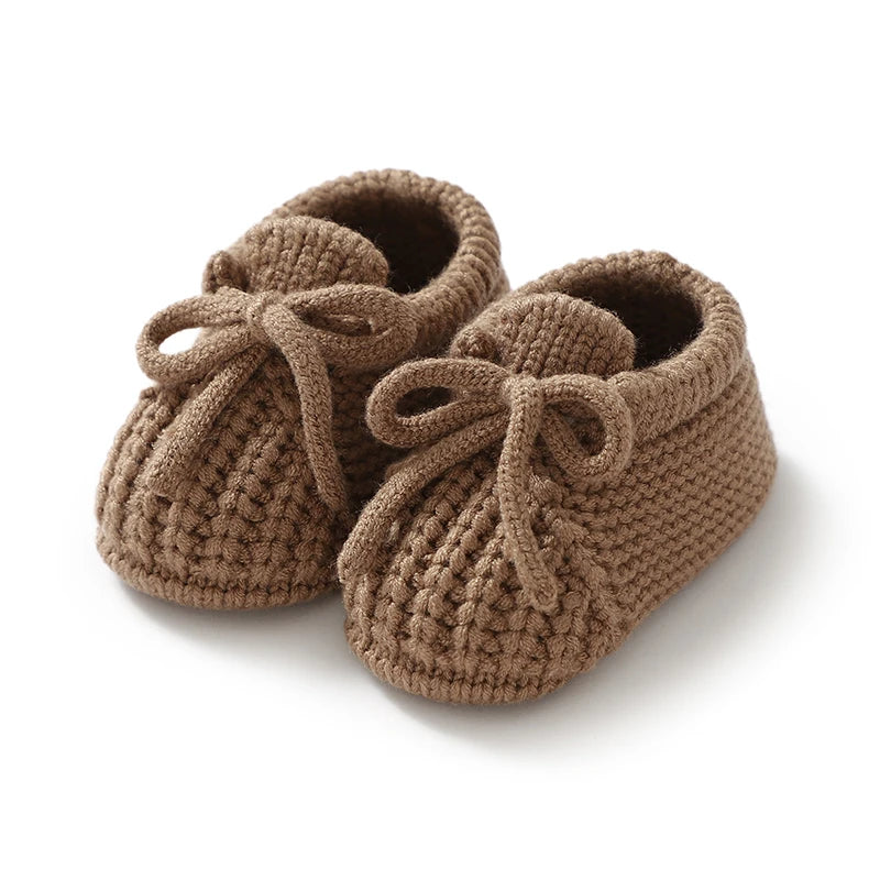 Newborn Infant Boys Girls Soft-Soled First Walk Shoes 0-18m Baby Prewalker Fashion Toddler Kid Outdoor Indoor Crib Sock Footwear