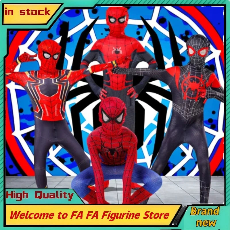 Miles Morales-Inspired Full-Body Cosplay Suit