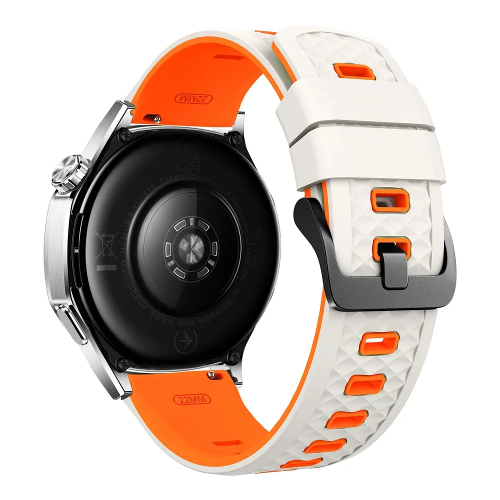 Correa deportiva de silicona de 22mm para OnePlus Watch 3 2 2R, pulsera suave de 46mm para OPPO Watch X X2 4 Pro/Mi Watch 2 Pro S4 S3 S1
