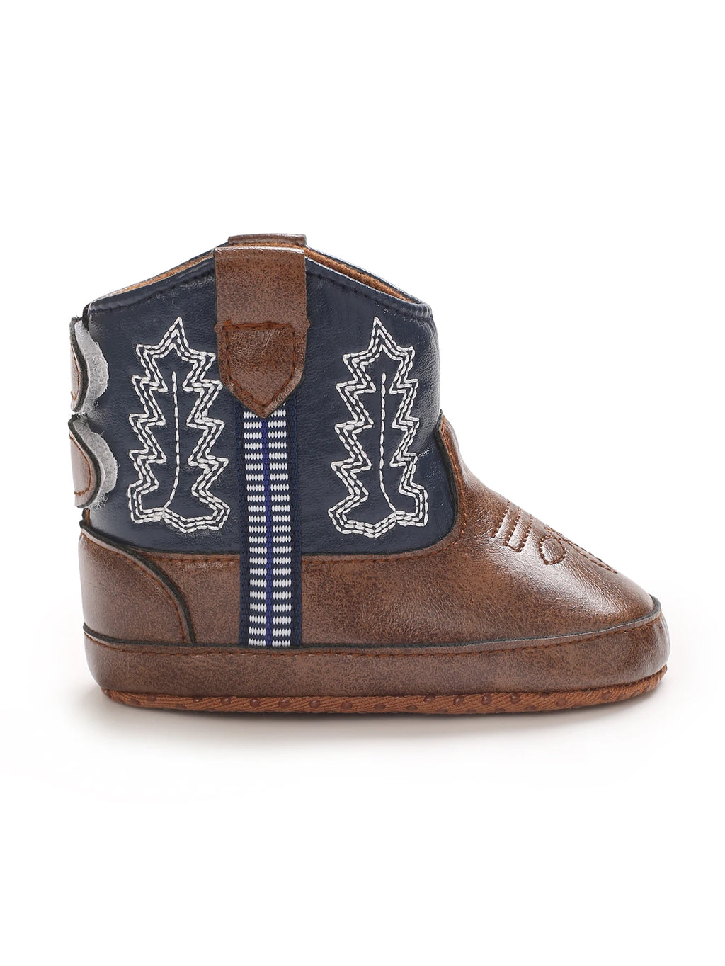 Baby Cowboy Boots - Western Style | Soft soled First Walking Shoes for Newborns and Preschoolers