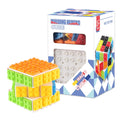 DIY Series Bricks Magic Cube 3x3x3 Professional Speed Cube Puzzle Toys Enlighten Educational Building Blocks Toys for Kids Gifts