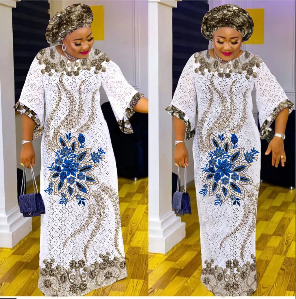 Vestidos de Fiesta musulmanes para mujer, vestido largo con estampado de Jalabiya, Abaya, Ramadán, caftán, Marruecos, Dubai, Islam, Eid, Arabia Saudita