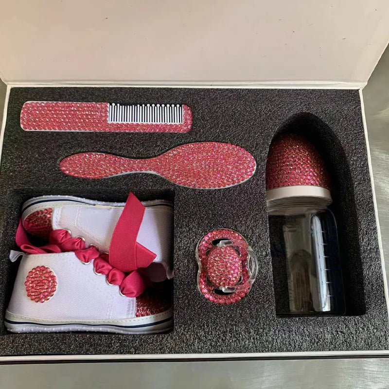 Set de Zapatos para Bebé con Caja de Regalo