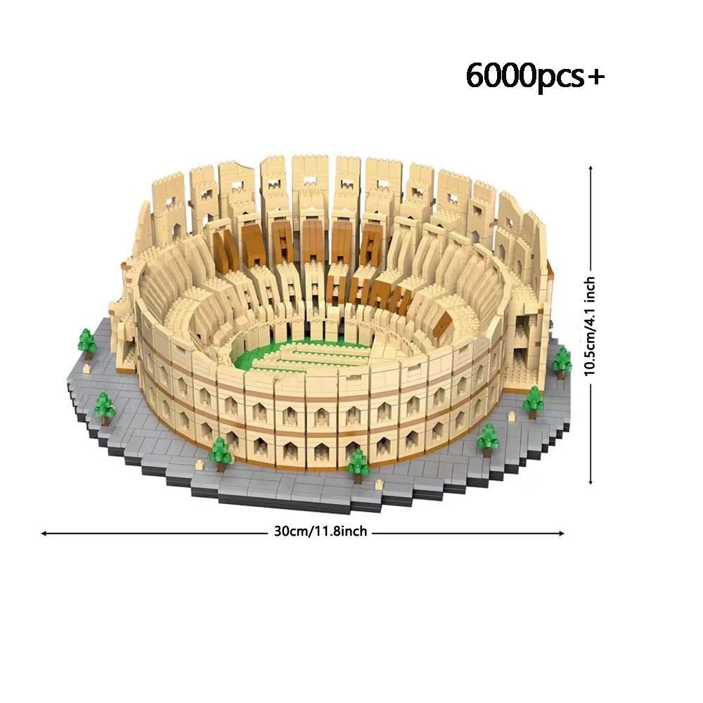 3D Desk Decor Big Ben Model Micro Building Blocks–Collectible Architecture Puzzle,Educational Toy,Unique Holiday Birthday Gifts