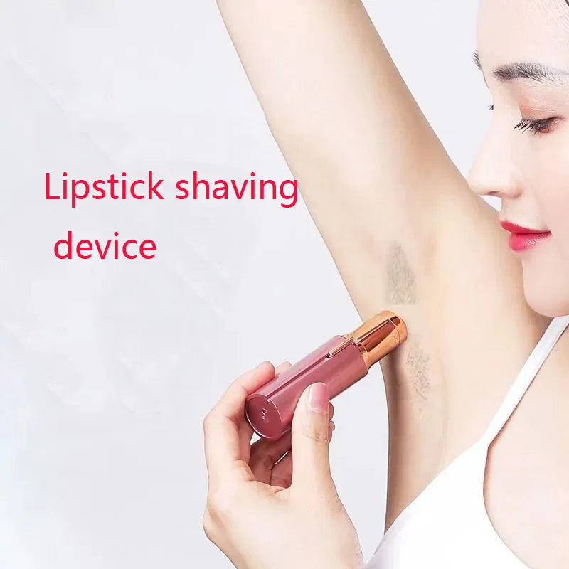 Depiladora facial para mujeres - como se ve en la televisión Afeitadora facial indolora - Dispositivo eléctrico de depilación para rostro, labios, melocotón, pelusa