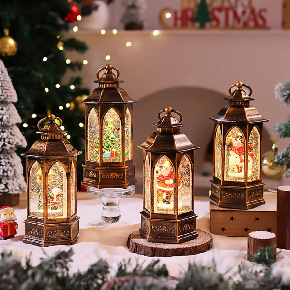 Luces Navideñas Decorativas de Nieve