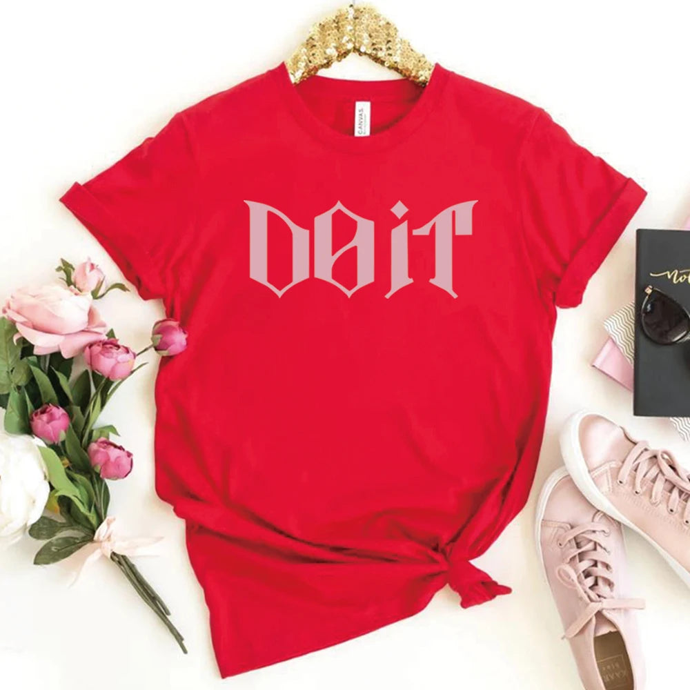 Camiseta Kpop 2026 SKZ It Tape Do It, Camiseta DO IT, Camisetas K-pop, Tops Harajuku, Ropa Urbana Unisex, Tops Casuales de Manga Corta