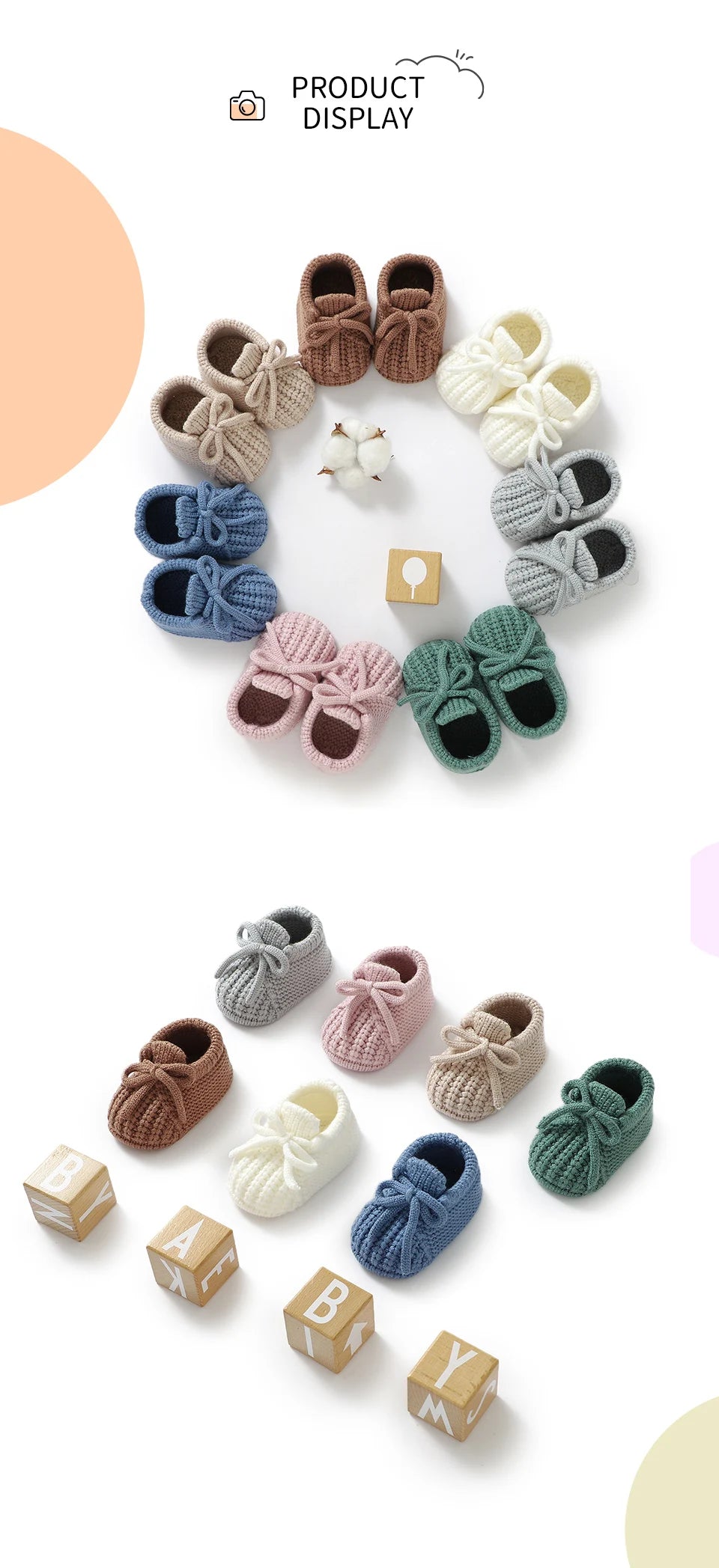 Newborn Infant Boys Girls Soft-Soled First Walk Shoes 0-18m Baby Prewalker Fashion Toddler Kid Outdoor Indoor Crib Sock Footwear