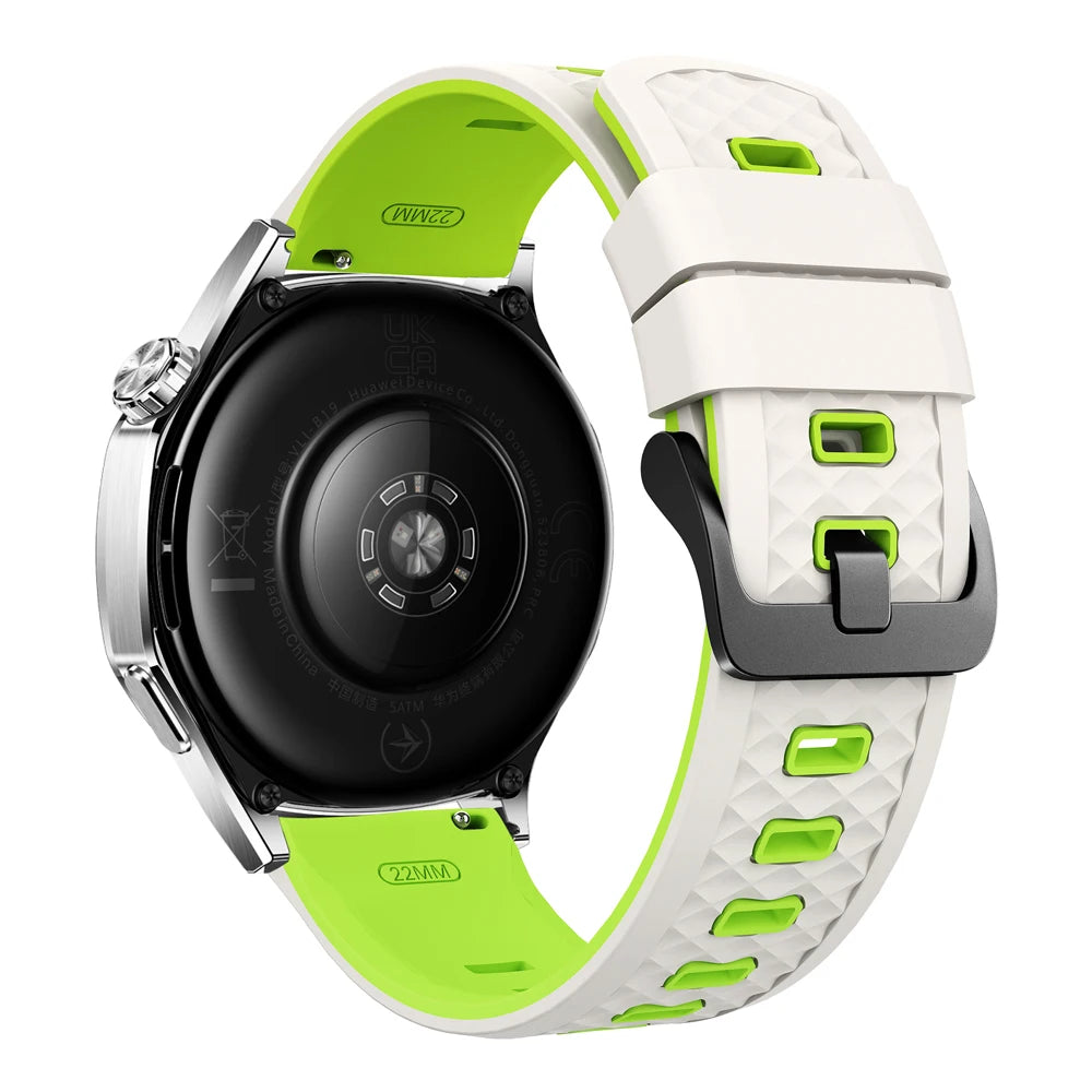 Correa deportiva de silicona de 22mm para OnePlus Watch 3 2 2R, pulsera suave de 46mm para OPPO Watch X X2 4 Pro/Mi Watch 2 Pro S4 S3 S1