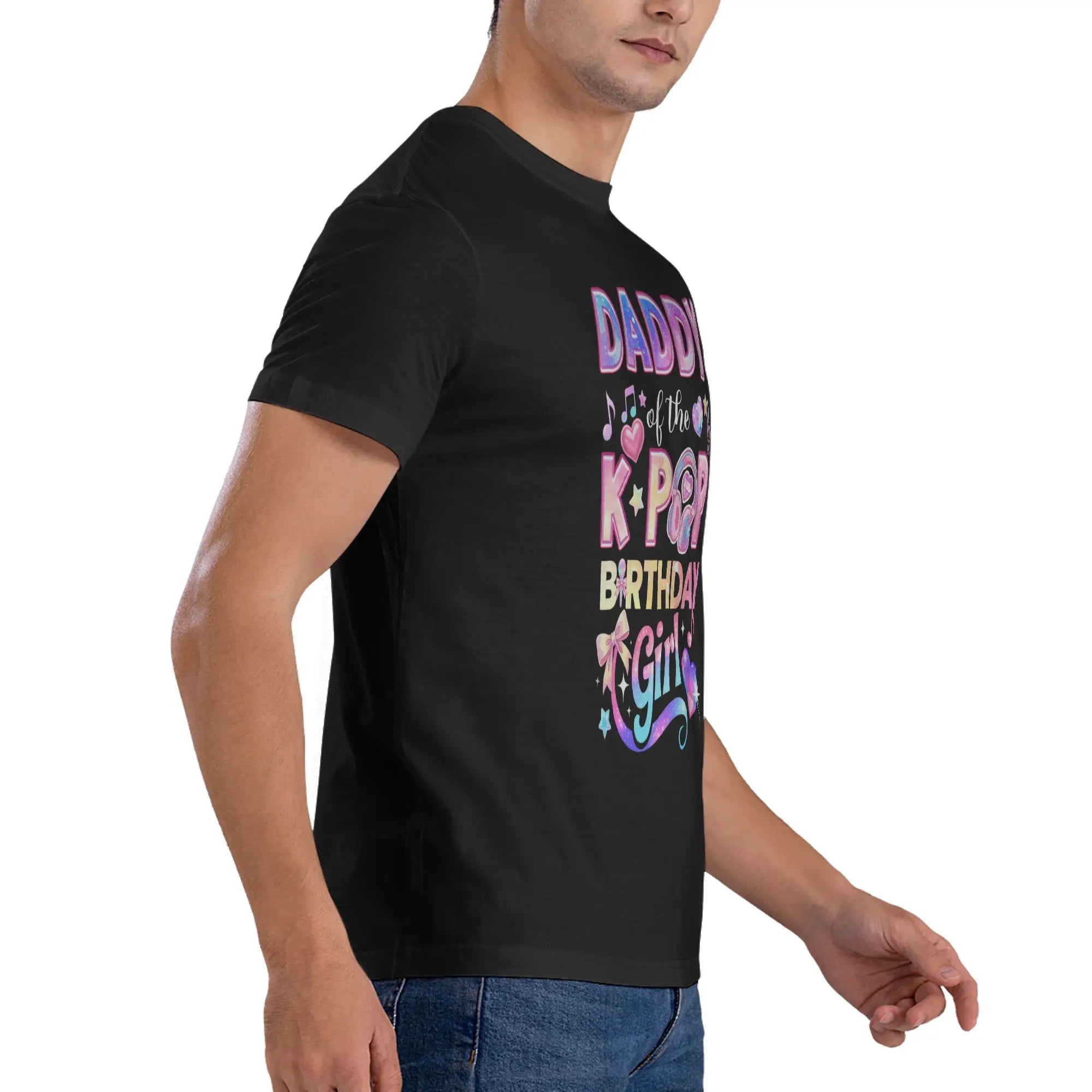 Camiseta 100% de algodón con gráfico divertido de KPop para chicas, camisetas de regalo de cumpleaños KPop, camisetas para hombres, 1 pieza