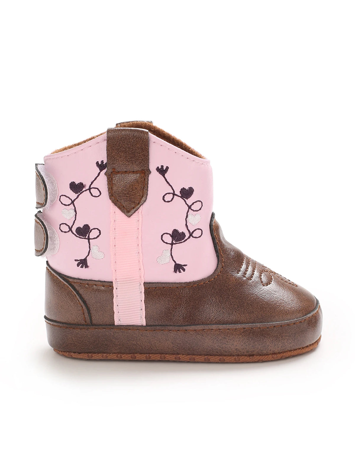 Baby Cowboy Boots - Western Style | Soft soled First Walking Shoes for Newborns and Preschoolers