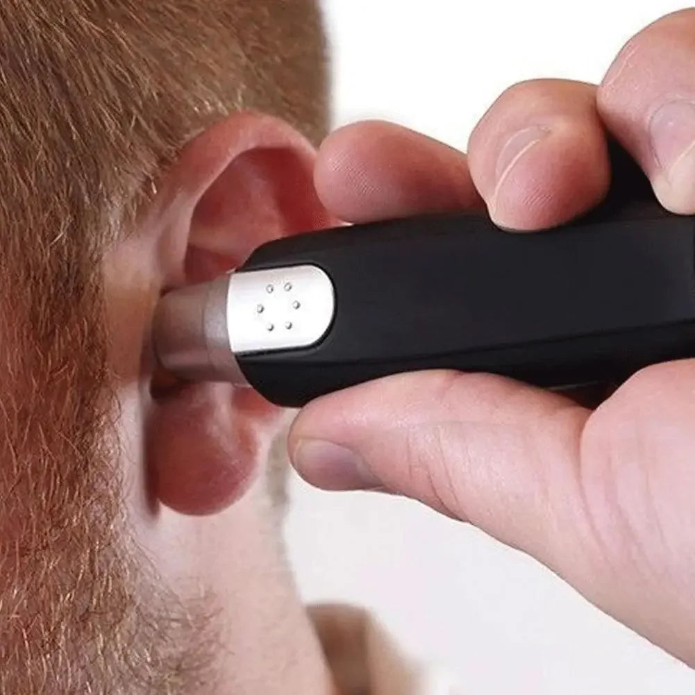 Recortador de pelo eléctrico indoloro para nariz y oreja, cuchilla lavable portátil, removedor de vello para cejas y cara, herramienta ligera de cuidado Personal para el hogar