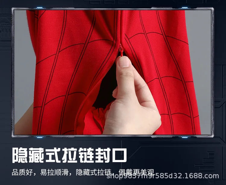 Spider-Man-Inspired Moving-Eye Cosplay Mask