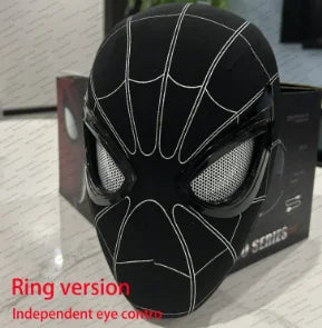 Spider-Man-Inspired Moving-Eye Cosplay Mask
