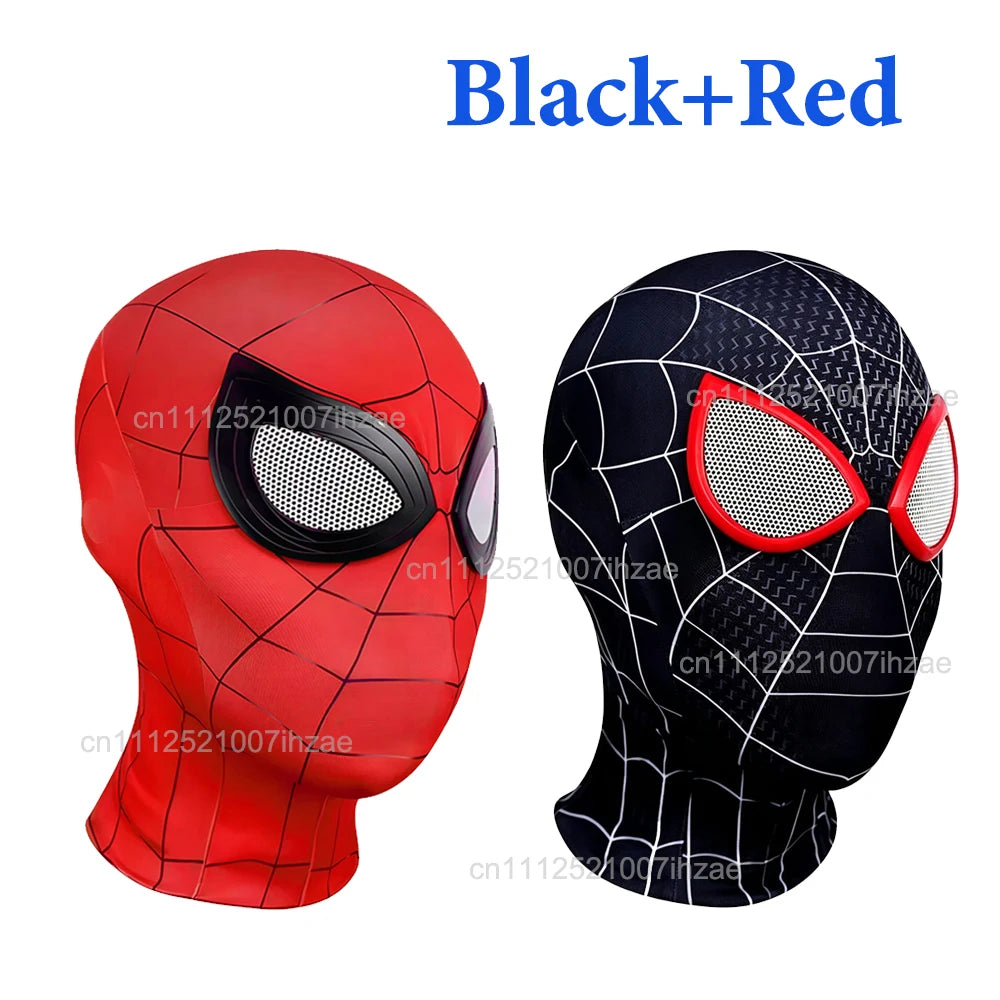 Spider-Man-Inspired Cosplay Mask for Adults