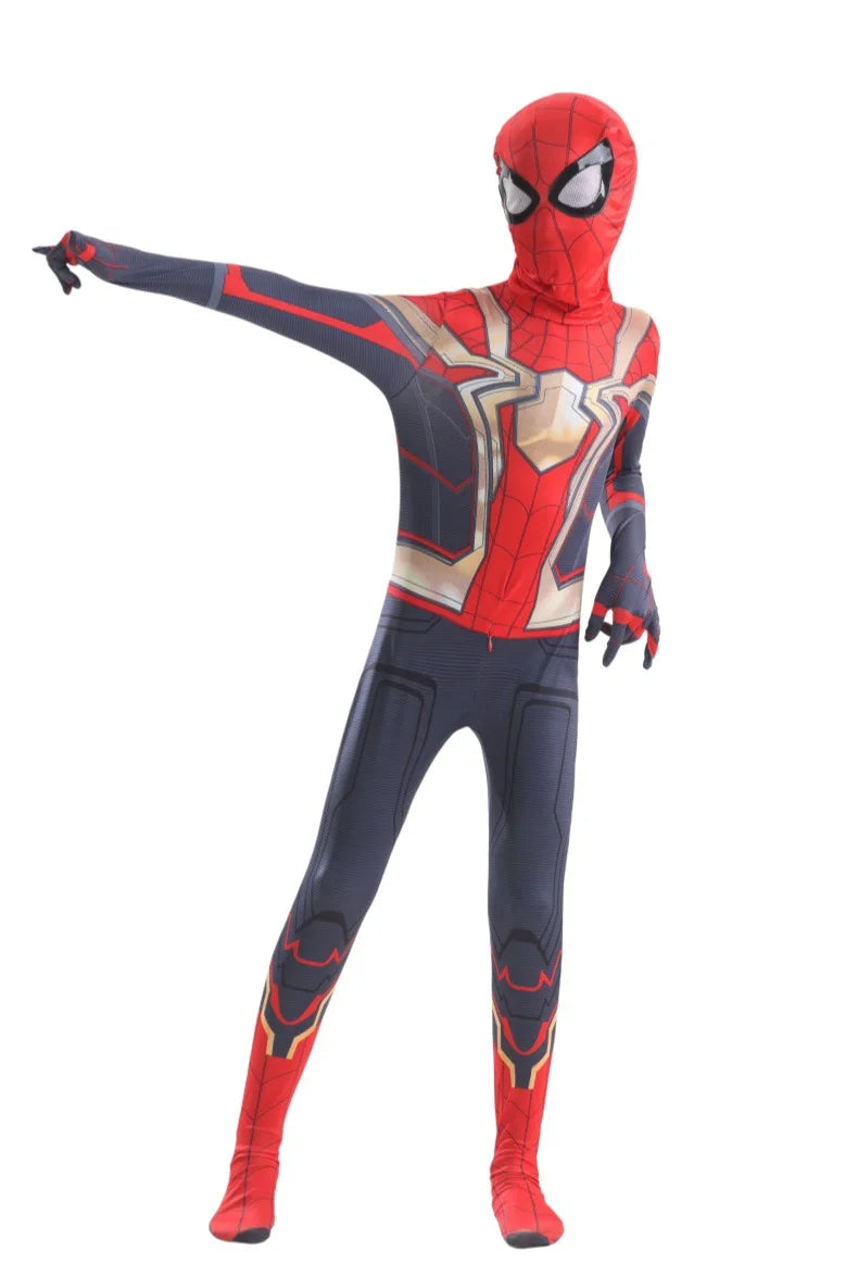 Miles Morales-Inspired Zentai Costume for Cosplay