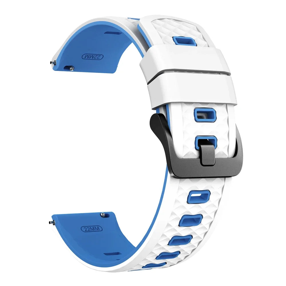 Correa deportiva de silicona de 22mm para OnePlus Watch 3 2 2R, pulsera suave de 46mm para OPPO Watch X X2 4 Pro/Mi Watch 2 Pro S4 S3 S1