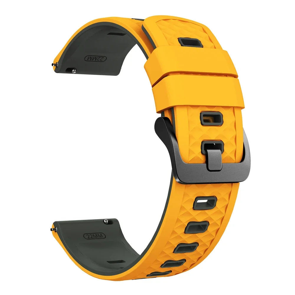 Correa deportiva de silicona de 22mm para OnePlus Watch 3 2 2R, pulsera suave de 46mm para OPPO Watch X X2 4 Pro/Mi Watch 2 Pro S4 S3 S1