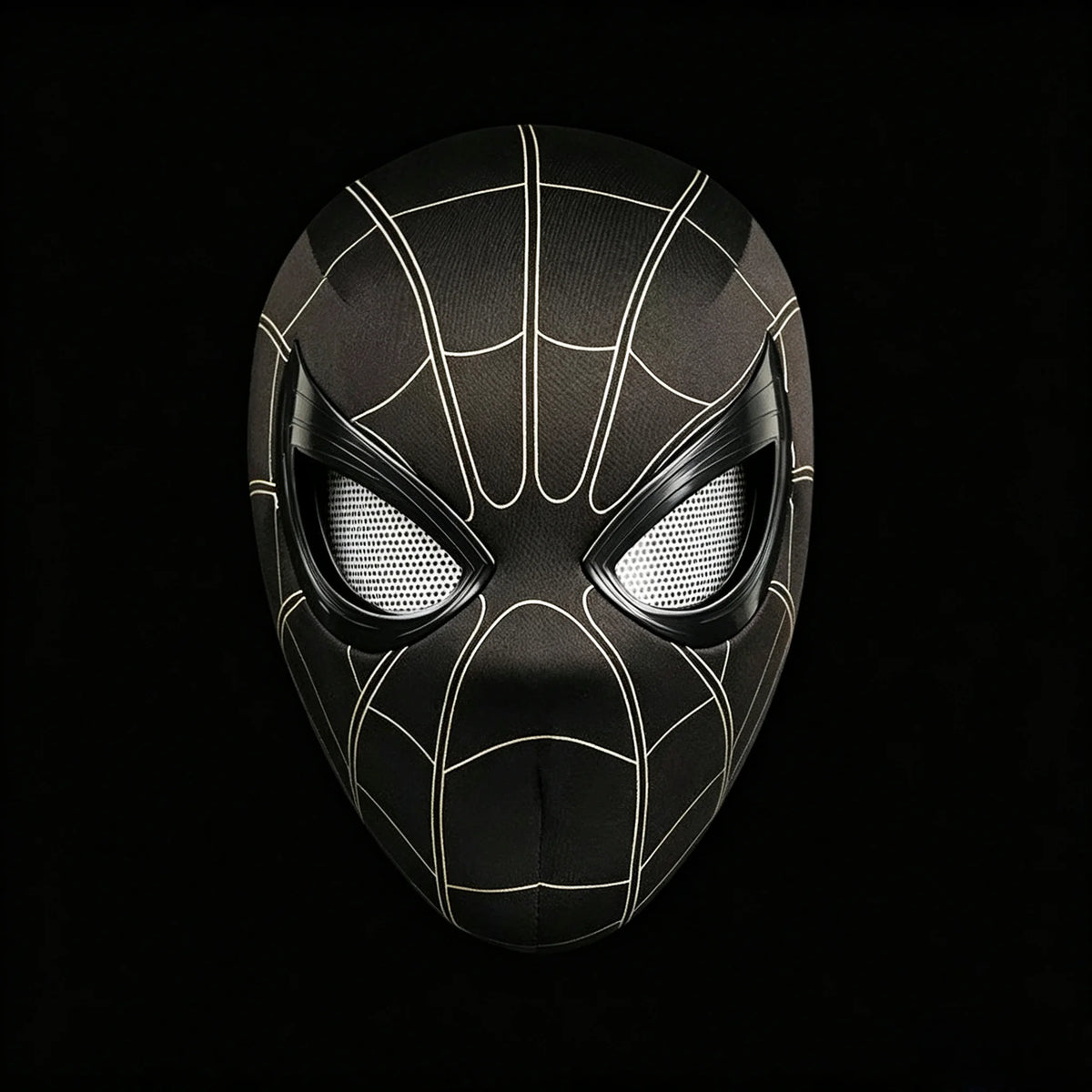 Handmade Spider-Man-Inspired Cosplay Mask
