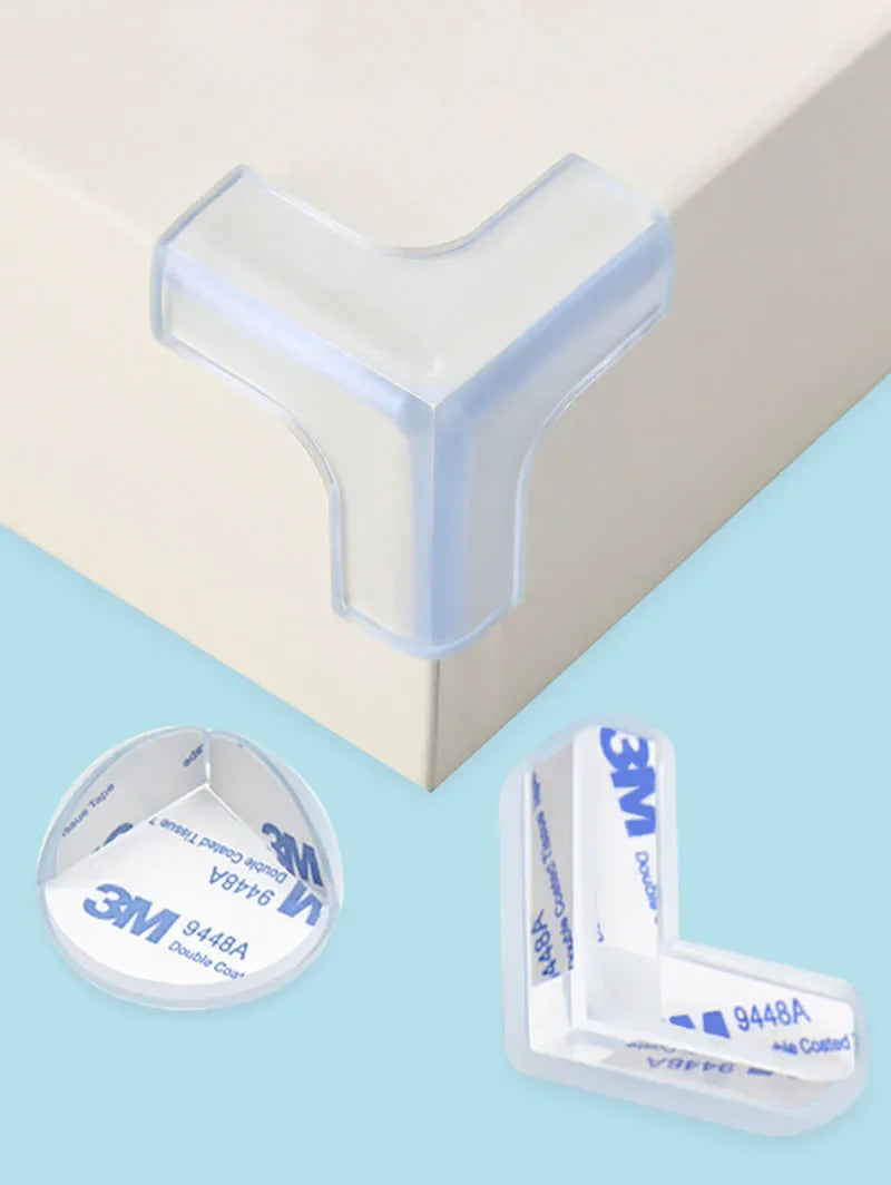 4Pcs/8Pcs/12Pcs Child Baby Safety Silicone Protector Table Corner Edge Protection Cover Children Anticollision Edge & Guards