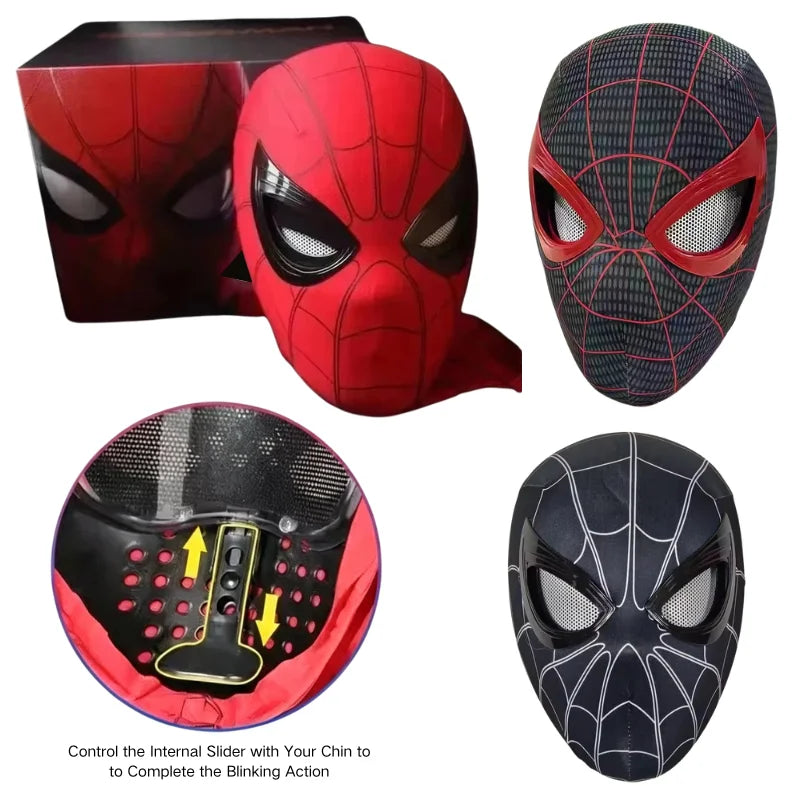 Miles Morales-Inspired Cosplay Mask