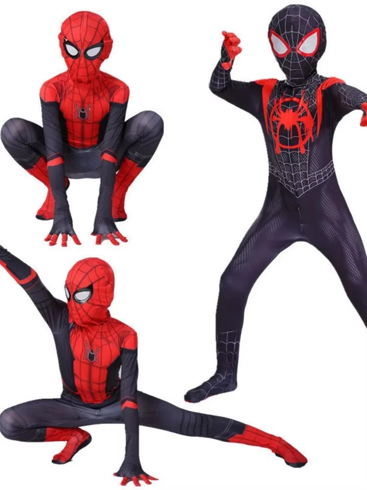 Miles Morales-Inspired Zentai Costume for Cosplay
