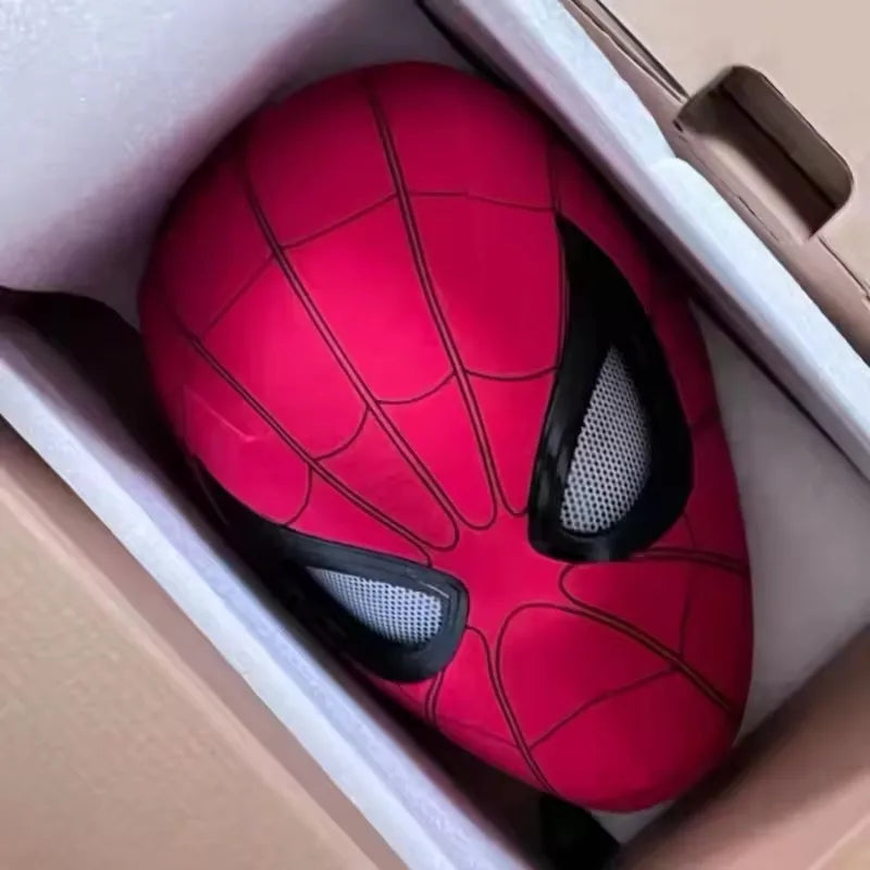 Spider-Man-Inspired Chin-Controlled Cosplay Mask