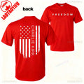 Camisa de libertad de Charlie Kirk, camiseta de héroe americano conmemorativa del homenaje, camiseta de activismo patriótico, camisetas gráficas Harajuku, ropa de calle